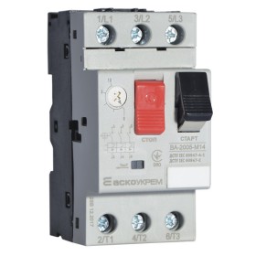 Автомат захисту двигуна Аско-Укрем ВА-2005 М14 6,0-10,0А (A0010050006)
