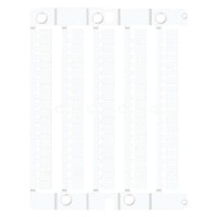 Самоклеящаяся маркировка клемм ETI ES-TAP1640AW 40х16,5х0,5мм (3903239)