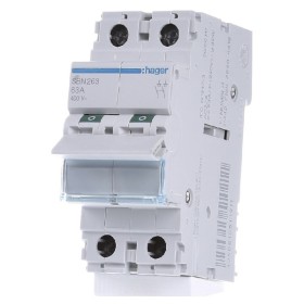 Выключатель нагрузки Hager SBN263 2P 63А/400В 2м