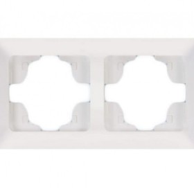 Горизонтальна 2-на рамка NE-AD ARAS 93-10-16 біла