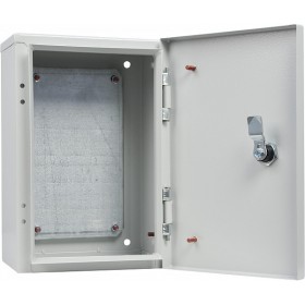 Металевий корпус Аско-Укрем Ubox з монтажною панеллю 300х200х150мм IP31