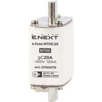 Плавкий запобіжник E.Next e.fuse.NT00.20 габарит 00 20А (i0760079)