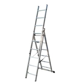 Выдвижная лестница-стремянка Elkop VHR TS 3х6