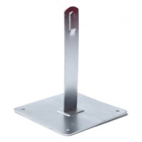 Металевий тримач струмопровідного прута DKC ND2105ZC Ø8мм висотою 150мм із оцинкованої сталі