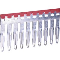 Втычная 10P перемычка ETI 3903156 ESP-PTP/5/10/R для ESP-HMM.4 c красной изоляцией