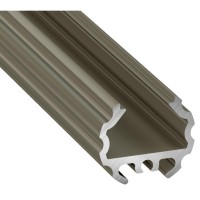 Профиль для светодиодной ленты Lumines MICO сталь