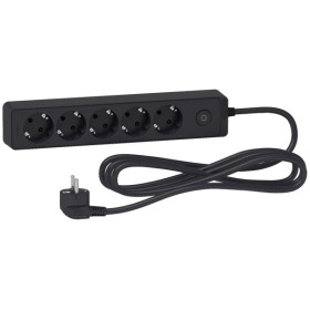 П'ятимісний подовжувач Schneider Electric ST9453B (3м) чорний