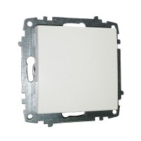 Заглушка ELBI ZENA біла 1кл без рамки ( 609-010200-299 )