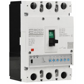 Силовой автоматический выключатель Аско-Укрем UTrust 250M/250А 3P (A0010260004)