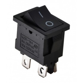 Переключатель Аско-Укрем KCD1-4-201 B/B (0-I) черный (A0140040140)