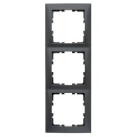 Рамка 3-місна антрацит Berker S.1