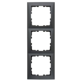 Рамка 3-местная антрацит Berker S.1