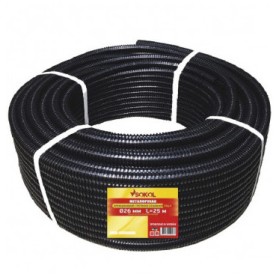 Ізольований металорукав Sokol Ø26 чорний з протяжкою 25м (2.2.3.68683)