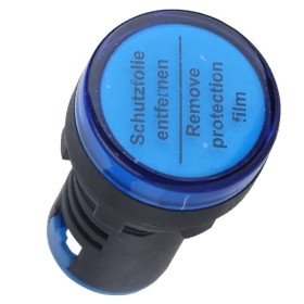 Світловий індикатор TOSUNlux AD22-22DS Ø22 АС 230В синій (6940151015932)