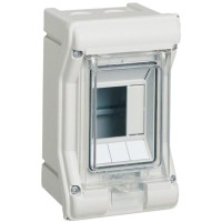 Щит накладной Vector VE103D на 3 модуля Hager