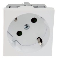 Розетка Kopos QS 45x45 C біла