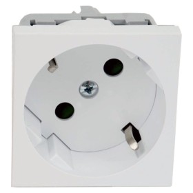Розетка Kopos QS 45x45 C белая