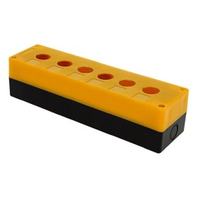 Корпус для кнопок TNSy КП106 6 мест желтая (TNSy5500301)