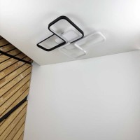 Світильник LED smart INFINITY VIOLUX 90W 3000-5000K +пульт IP20 білий ( 220380 )