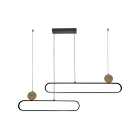 Подвесной светильник, люстра Goldlux 333889 Florentyna LED 1x48W 4000K 6000Lm IP20 черный