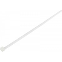 Нейлоновий хомут Аско-Укрем 4x200 білий (100шт)