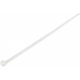 Нейлоновий хомут Аско-Укрем 4x200 білий (100шт)