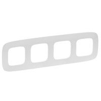 Рамка чотиримісна Legrand Valena Allure біла