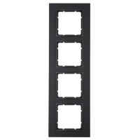 Рамка 4-местная антрацит Berker B.7