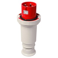 Трифазний штекер на кабель WALTHER WL279406 (3P+E) 125А 380V IP67