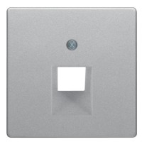 Накладка для розетки UAE алюминий Berker Q.х