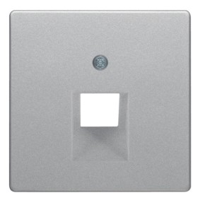 Накладка для розетки UAE алюміній Berker Q.х