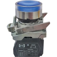 Кнопка Promfactor FP4-BW3661230 1NO синя (FP4-BW3661230)