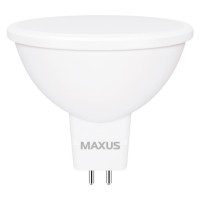 Світлодіодна лампа Maxus MR16 GU5.3 5Вт 3000K 220В (1-LED-713)