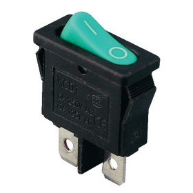 Переключатель TNSy KCD1-12-101 G/B овальный зеленый (TNSy5500685)