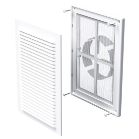 Решітка Vents МВ 125 ВДС біла 182х251