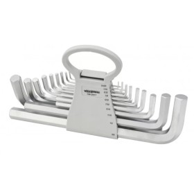 Набор шестигранных Г-подобных ключей Whirlpower 158-2617 (21699) 1/16" 3/4" (17шт)