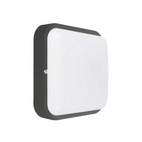 Світильник LED PiN ДББ Квадро 12W 5000K IP54 антрацит ( 126120 )