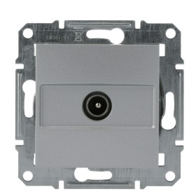 Розетка TV оконечная без рамки алюминий Asfora, EPH3200161