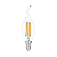 Лампа LED FILAMENT С37 6W E14 4000K на вітру VIOLUX ( 833084 )