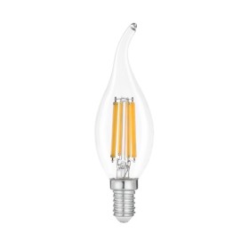 Лампа LED FILAMENT С37 6W E14 4000K на вітру VIOLUX ( 833084 )