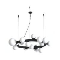 Люстра Pikart 33108-7 G9 15x60W IP20 Чорна