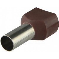 Накінечник Аско-Укрем ТЕ 10,0-14 ізольований коричневий 100шт (A0060120012)