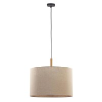 Подвесной светильник, люстра TK Lighting 6107 Deva E27 1x15W IP20 бежевий