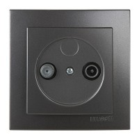 Розетка Nilson Touran антрацит TV-SAT ( 24161037 )