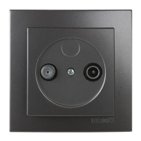 Розетка Nilson Touran антрацит TV-SAT ( 24161037 )