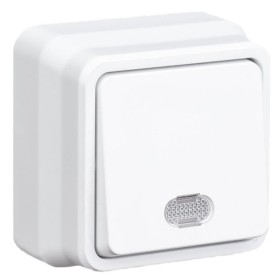 Вимикач 1-клавішний з підсвічуванням Gunsan Misya