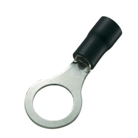 Кольцевой наконечник TNSy RV3-4 (2,5-4/4) с изоляцией 100шт черный (TNSy5500477)