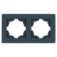 Рамка ELBI VEGA Colorline темно-синяя 2-на (510-012110-226)