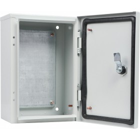 Металевий корпус Аско-Укрем Ubox з монтажною панеллю 300х200х150мм IP54
