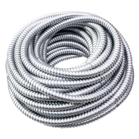 Металлорукав с протяжкой E.Next Ø9мм Light горячего цинкования 50м (РЗл-Ц-0950)